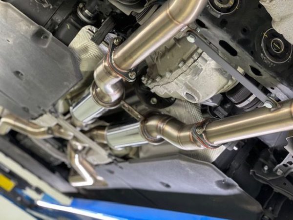 Dynomotive Built Kia Stinger GT Dump Pipe back exhaust